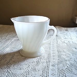 Anchor Hocking Milk Glass Creamer